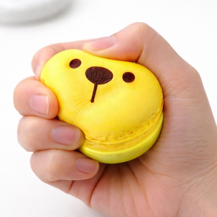 치즈 빵 케익 치즈빵 말랑이 12p 스퀴시 스트레스볼 장난감