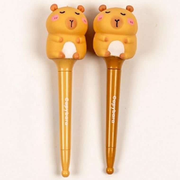 카피바라말랑이중성펜 C-7 1개 랜덤발송