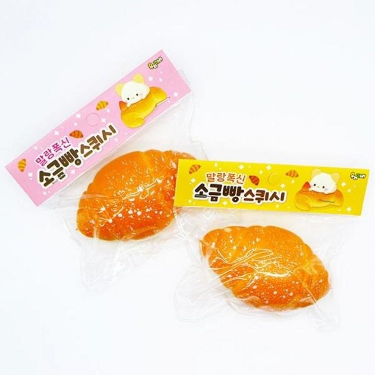 소금빵말랑이 천C-2 1개 랜덤발송