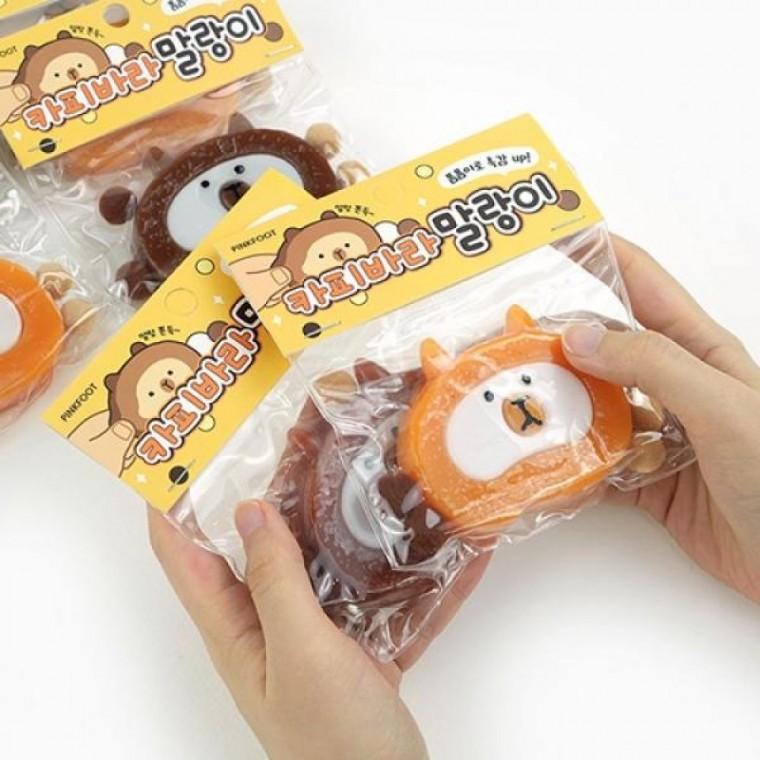 폼폼카피바라말랑이 A-2 1개 랜덤발송