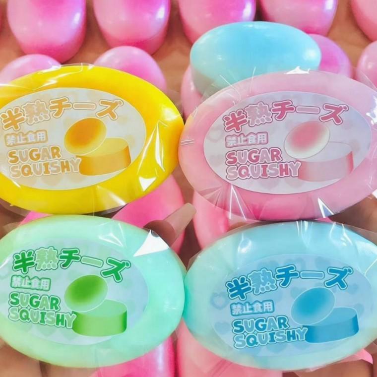 쫀득한 비누 스트레스볼 미니 말랑이 스퀴시 12EA