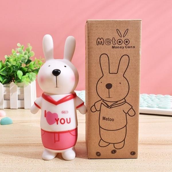 저금통 장식품 토끼선물용 나만의저금통