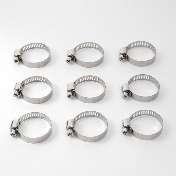녹슬지 않는 스텐 호스밴드 물호스 파이프 관 고압 고온 밴드 32mm X 100EA