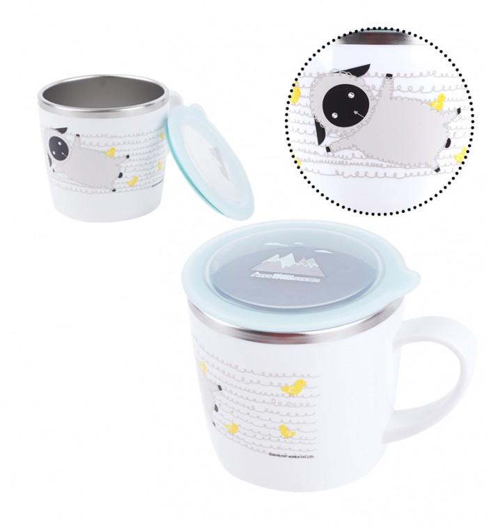 디디샵 국산 304 키즈 유아 알프스 팜 스텐 컵 250ml (750505)