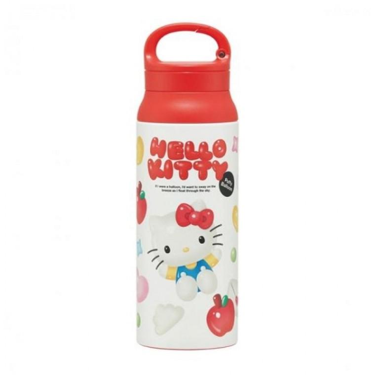 퍼피 벌룬 카라비너 핸들 스텐 보틀 600ml