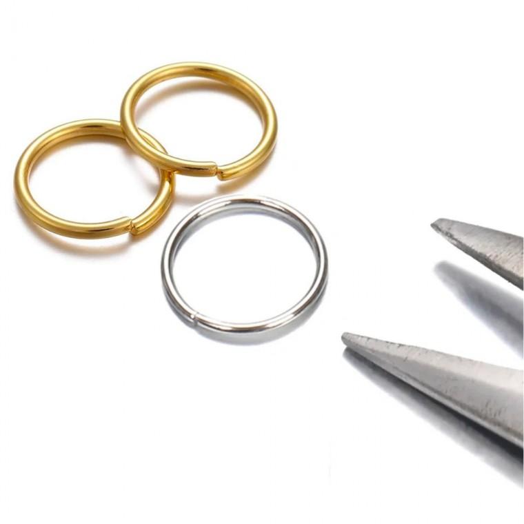 열쇠 고리 부자재 연결 오픈 오링 9mm