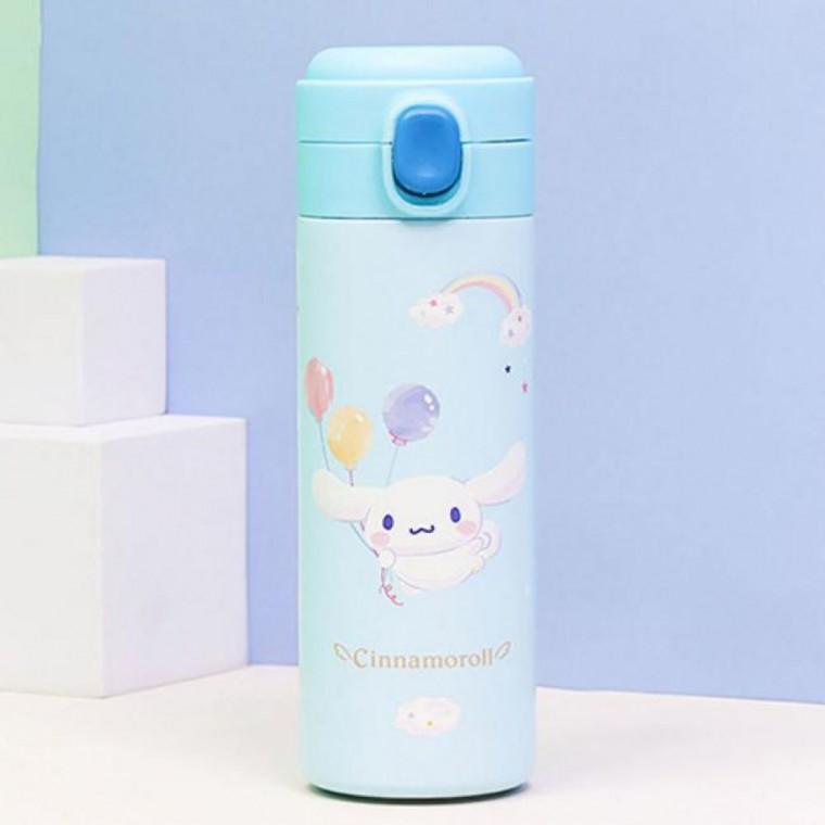 지원 22000 시나모롤 캡슐 원터치 이중스텐 텀블러 400ml [B2-583449]