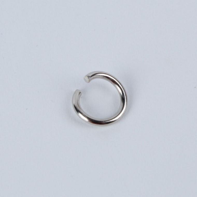 연결 고리 오픈형 오링 실버 10mm 10P 키링 부자재 재료 열쇠고리링