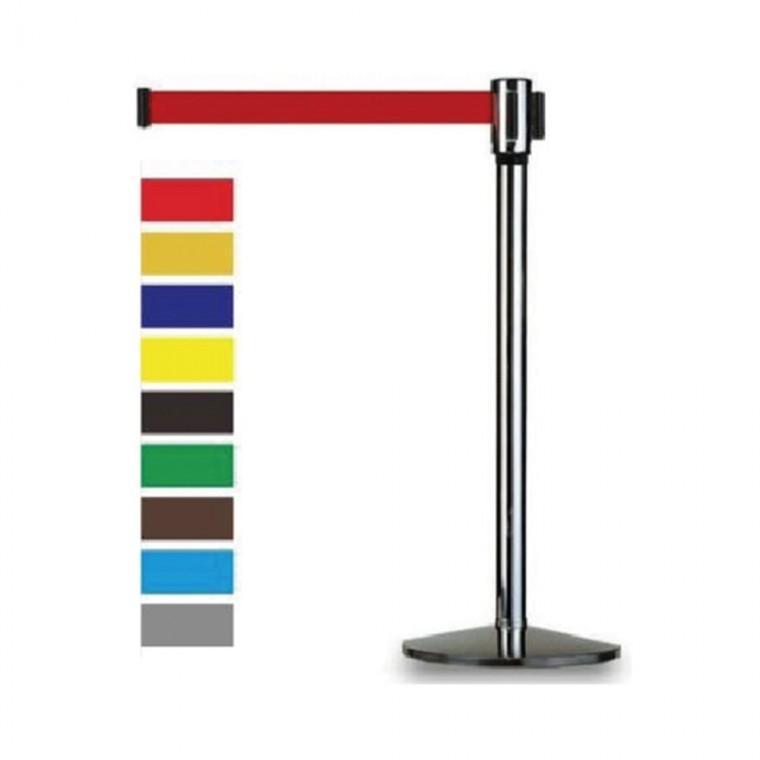벨트스텐차단봉 2M 7cm 벨트차단봉 행사장차단봉 출입차단봉