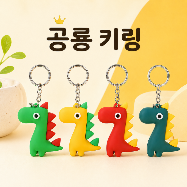 공룡키링/공룡소품/피규어키링/키링/캐릭터키링/가방고리/가방펜던트/가방인형고리/구디백/KEY-877880