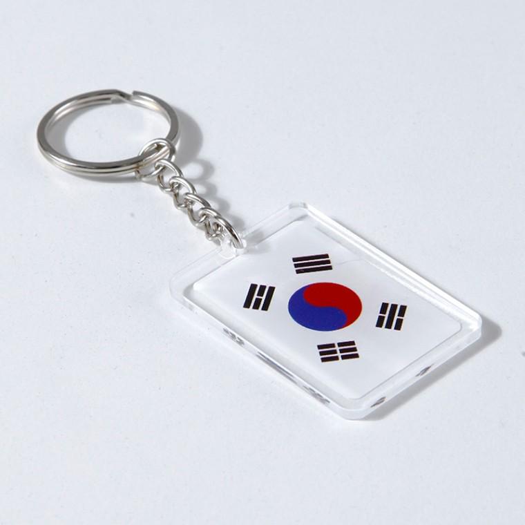 외국인선물 기념품 태극기 키링 지갑 열쇠고리