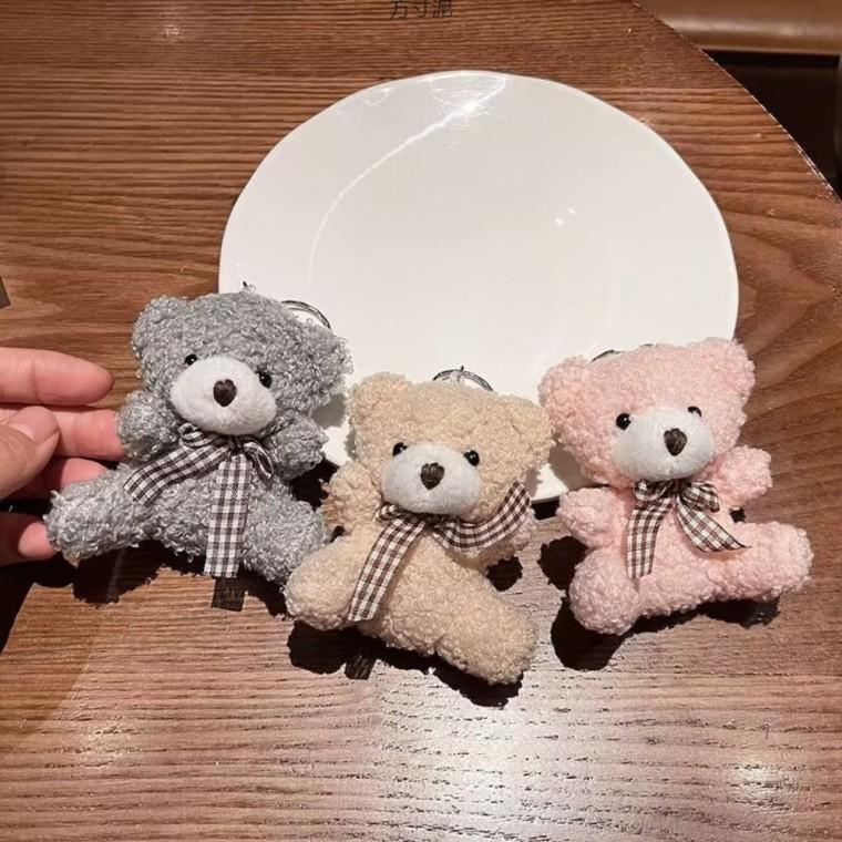 귀엽고 부드러운 곰돌이 인형 키링 선물용 패션소품