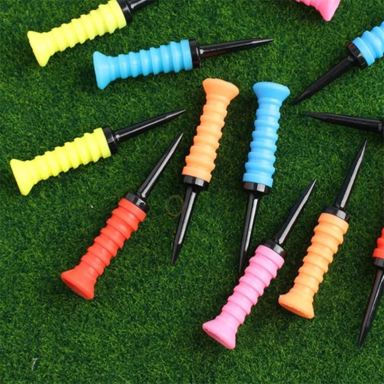 실리콘 골프티 12p 롱티 83mm 골프용티 골프롱티 골프공홀더