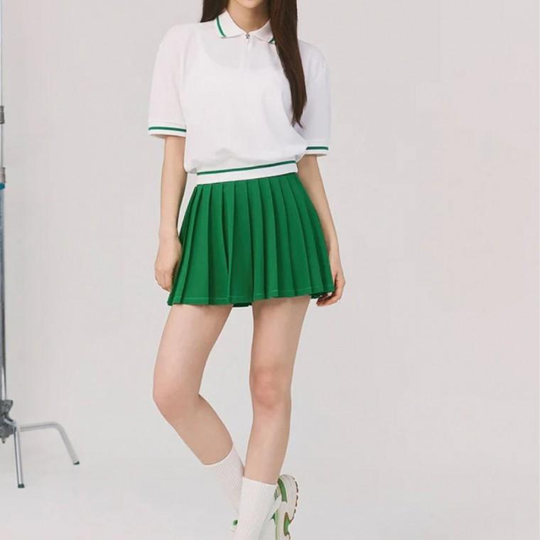 아르플로 골프카라티 티셔츠 여름 반팔티 골프웨어 테니스 러닝 헬스 운동복 상의 트레이닝복 화이트