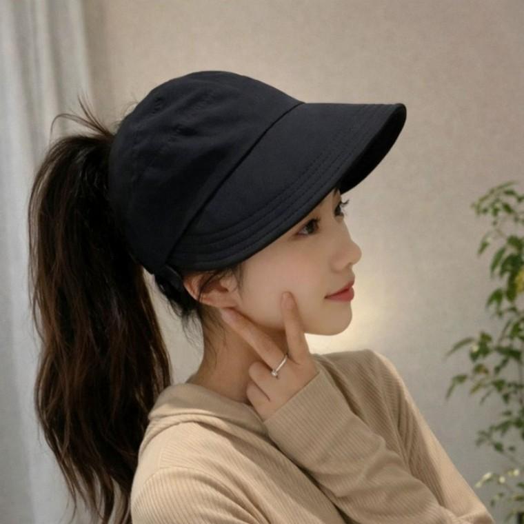 포니테일 골프 썬캡 버킷햇 여름모자