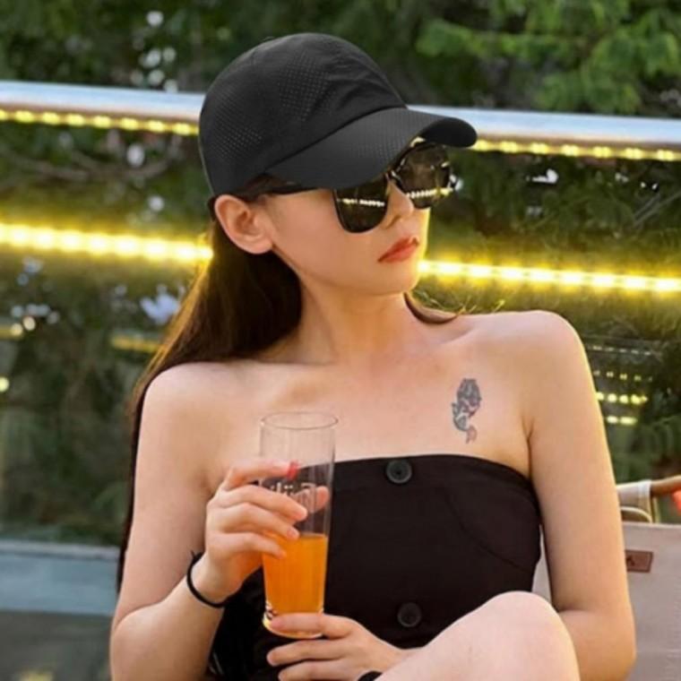 남녀공용 여름 골프 야구 커플 에어홀 속건 모자 볼캡