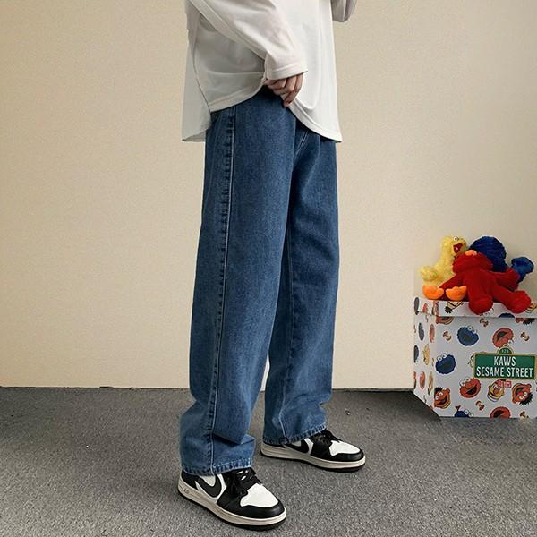 남성 캐주얼 패션 청바지 데님 일자팬츠 IS-DNP10