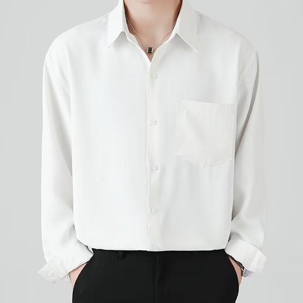 남성 캐주얼 여름 무지 카라셔츠 IS-JK60