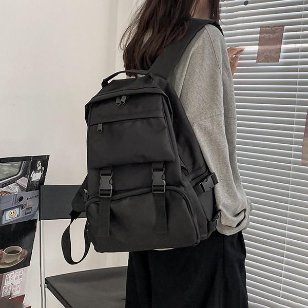 남녀공용 베이직 다용도 포켓 백팩 가방 LKB1829S