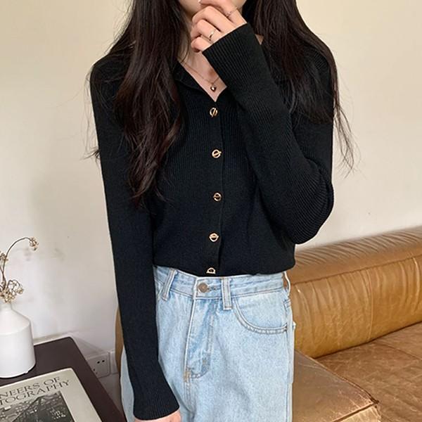 여성 간절기 브이넥 카라 디자인 가디건 LK-G029