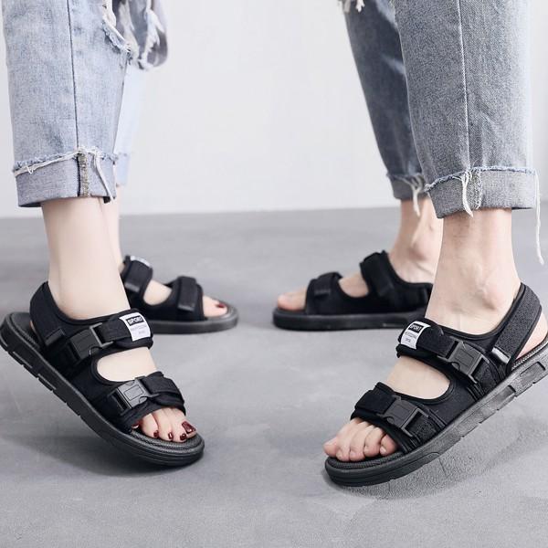 캐주얼 남녀공용 커플 버클 2컬러 데일리 샌들 ZG프로