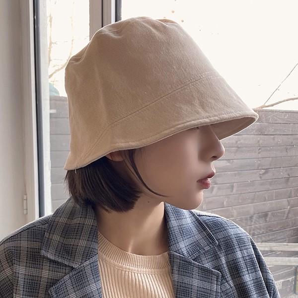 여성 패션모자 사선 디자인 버킷햇 벙거지 HAT23
