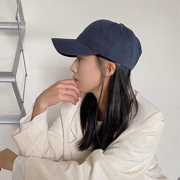 여성 데일리 무지 스트랩 야구모자 볼캡 CAP10