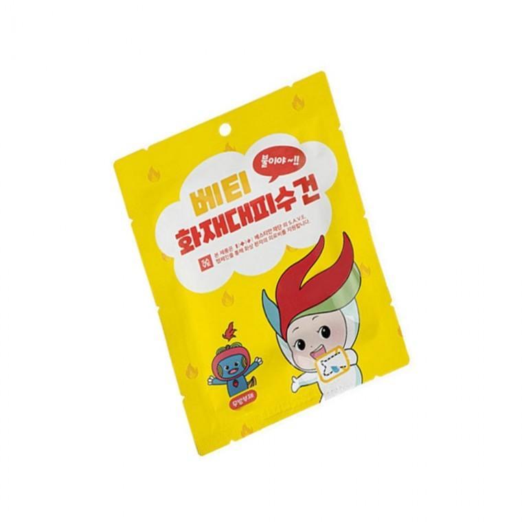 베티 화재대피수건 어린이용 구조손수건 화재대피마스크 화재대피용마스크