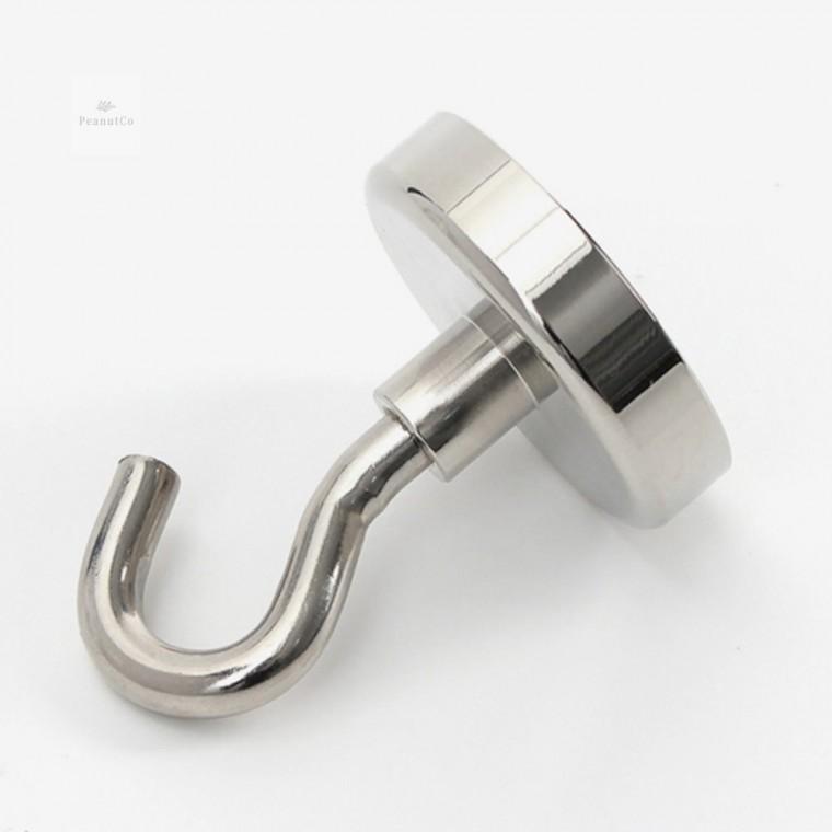자석 후크 48x61mm 초강력자석고리 고리자석 현관마스크걸이