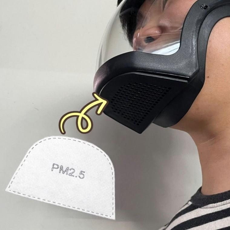 페이스쉴드 투명 안면 방호 마스크 보호캡