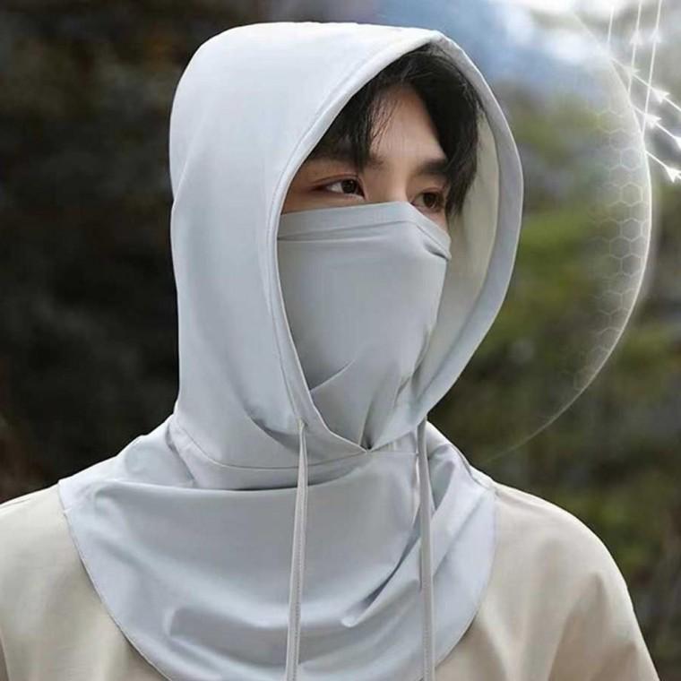 햇빛 넥워머 차단 아웃도어 여름 후드 마스크 러닝