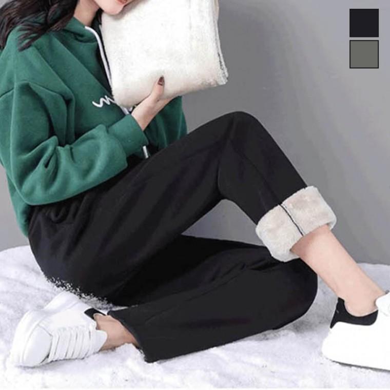 윈터 여성 데일리 보온 기모 팬츠 LED-RSIS-239