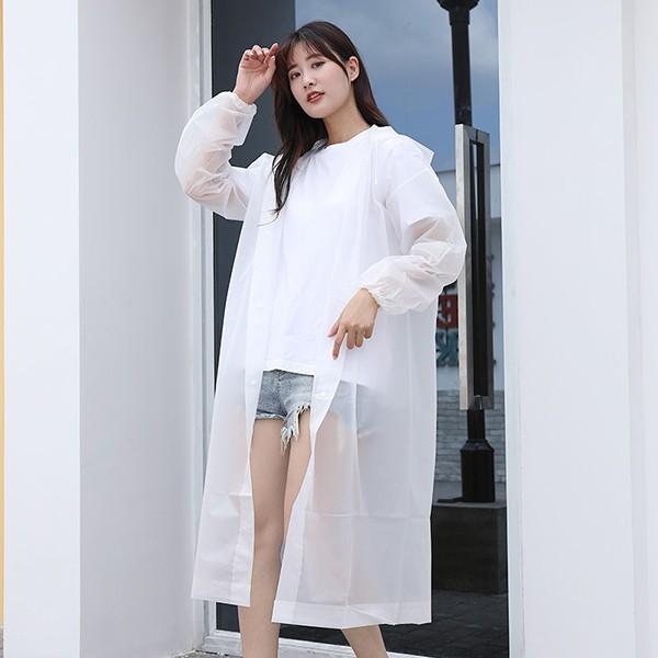 생활용품 장마 EVA소재 우비 다회성 레인코트 LIV015