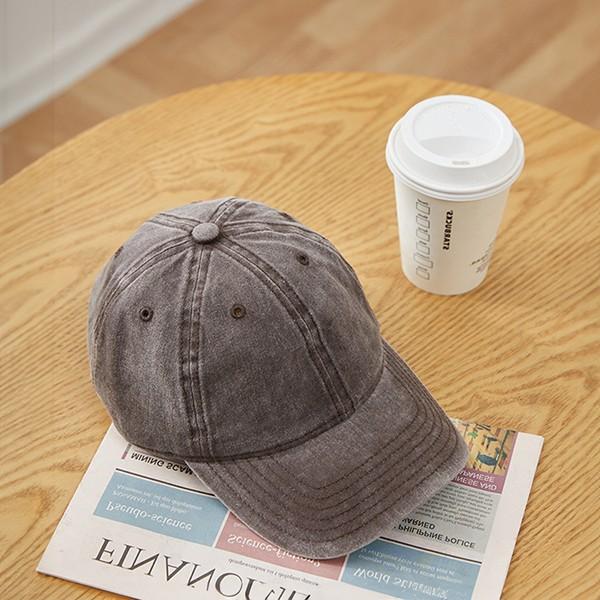 남녀공용 11컬러 데일리 무지 워싱 볼캡 CAP14