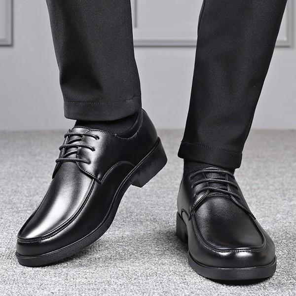 남성 심플한 블랙 정장 깔끔한 구두 NK930