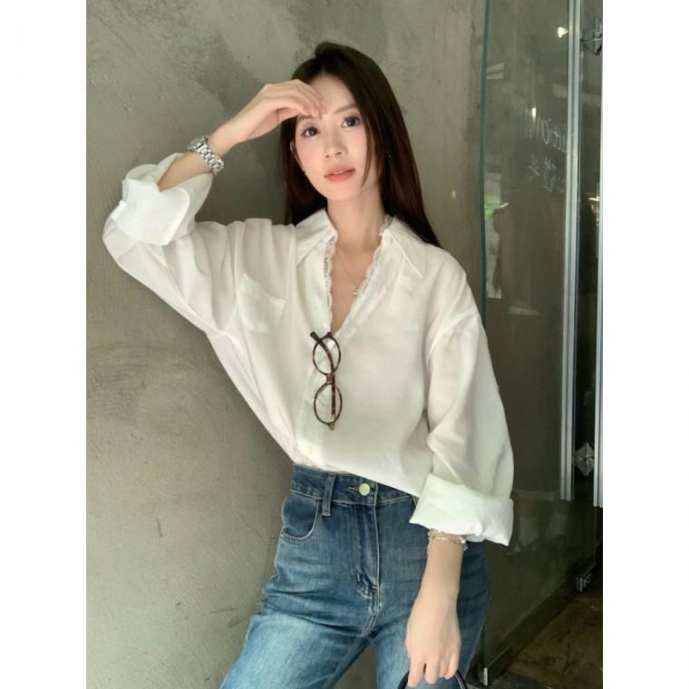 레이스카라 여리핏 여성 루즈핏 셔츠블라우스 SSH-220