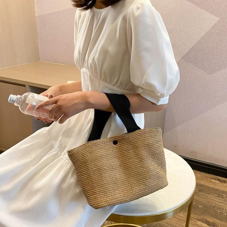 여름가방라탄백 라탄크로스백 자석 라탄백 여름 여름가방 라탄토트백 미니
