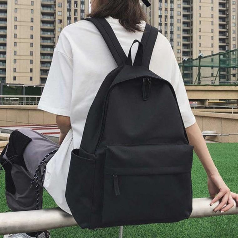 여름백팩 여자미니백팩 사이드포켓 여성직장인백팩 남녀공용 베이직 백팩