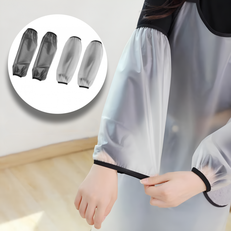 반투명 방수토시 작업용 주방 사무용 팔토시 블랙