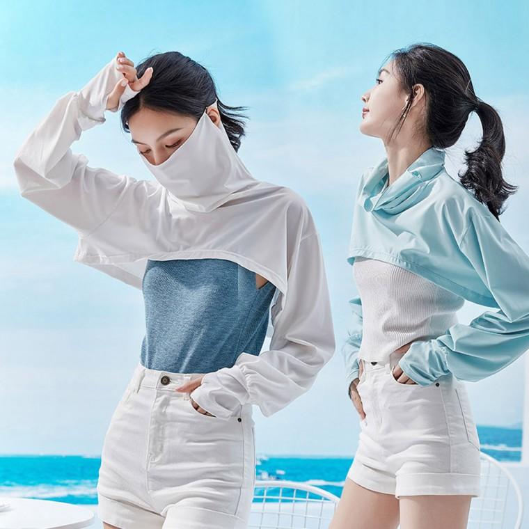 여성 야외 아웃도어 필드 팔토시 워머 쿨링 볼레로