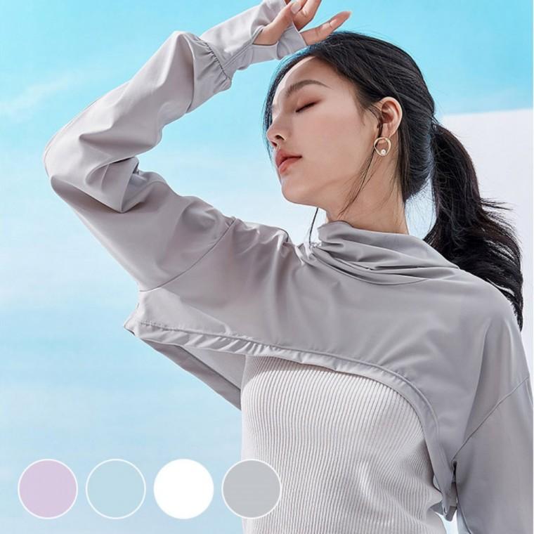 귀걸이 디자인 쿨링 원단 팔토시 케이프 래쉬가드