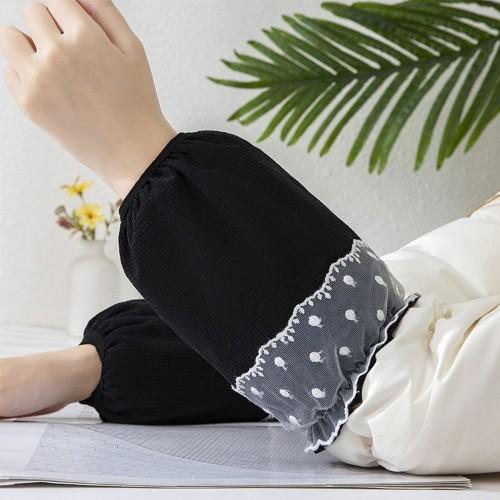 사무실 레이스 포인트 3컬러 팔토시 FD-0772