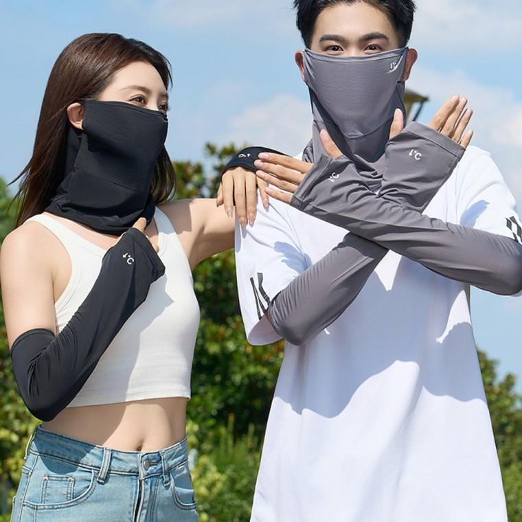 아웃도어 스포츠 쿨링 마스크 팔토시 세트 URK-1007922