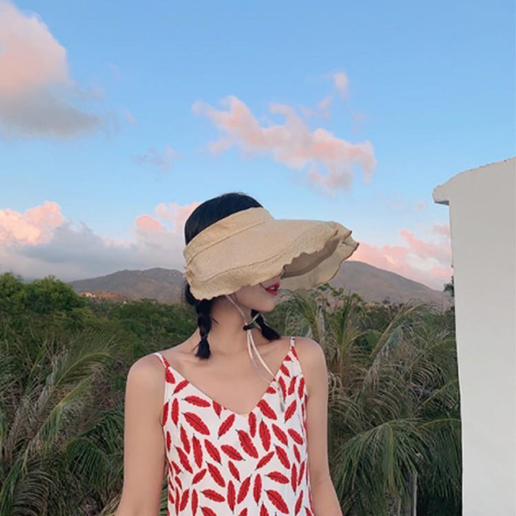린넨 돌돌이 썬캡 / 버킷햇 챙모자 여름모자 자외선차단 휴대용모자 돌돌이모자