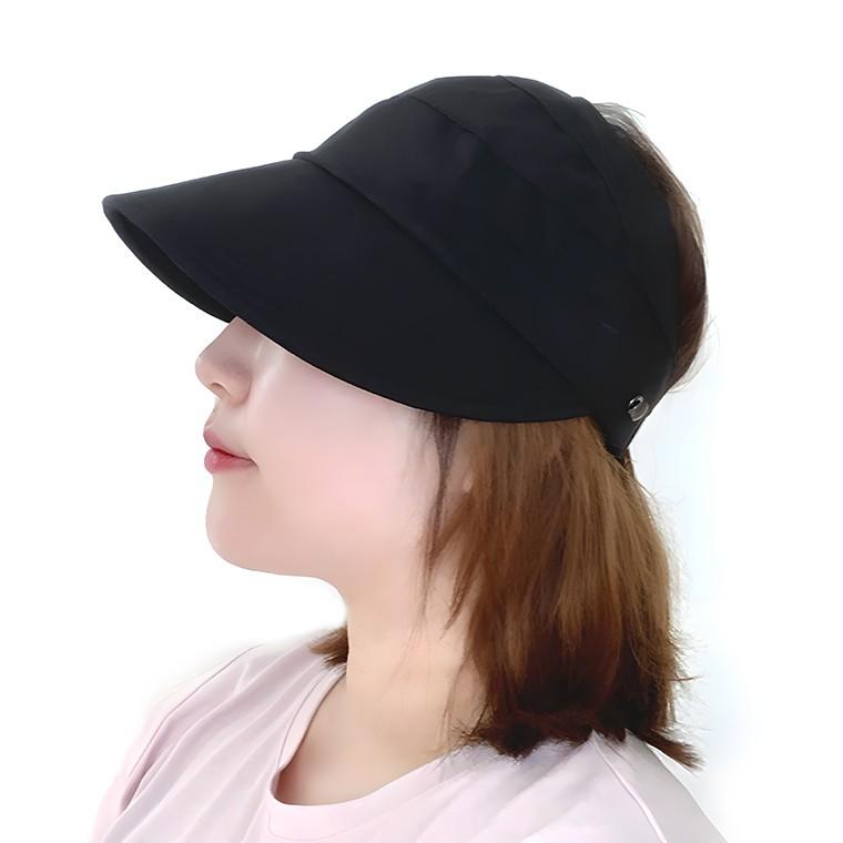 여성 데일리 자외선차단 경량 썬캡 모자 여름용 2컬러