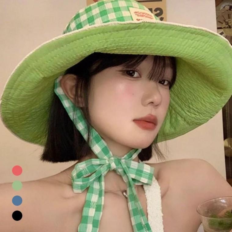 양면 여름 버킷햇 여성 벙거지 여행 사파리 모자