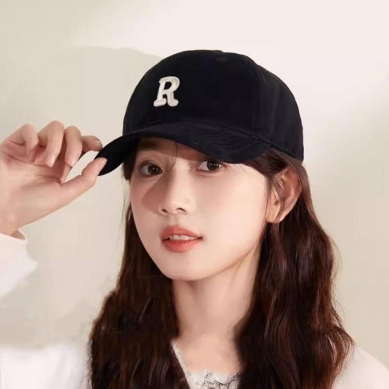사계절 남녀 공용 R 야구 모자 커플 골프 여름 마라톤캡 여자 카페 캡모자 헬스