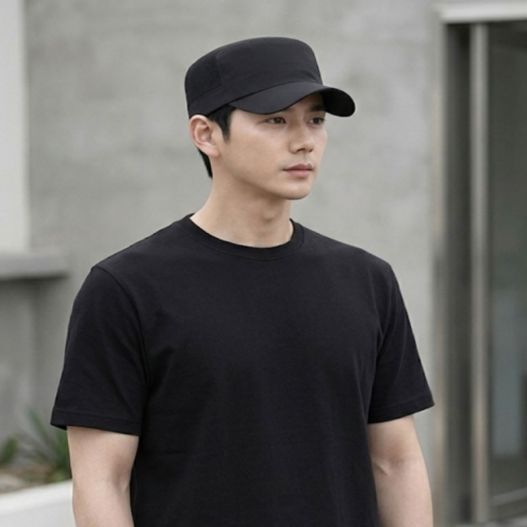여름 남성 가벼운 통풍 군모 모자 모자 아웃도어룩 여성 외출 메쉬 소재