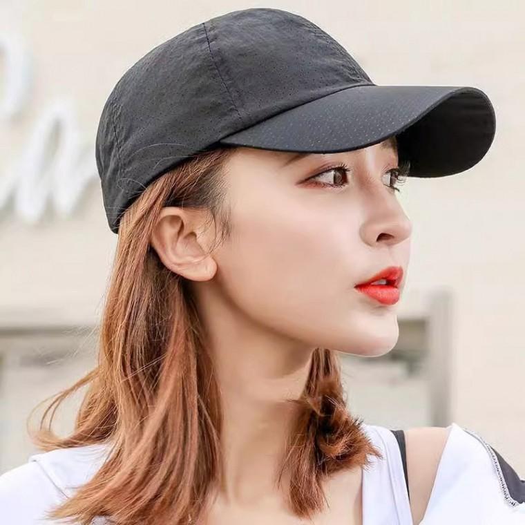 남자 펀칭 기본볼캡 시원한 여자 운동모자 여름모자