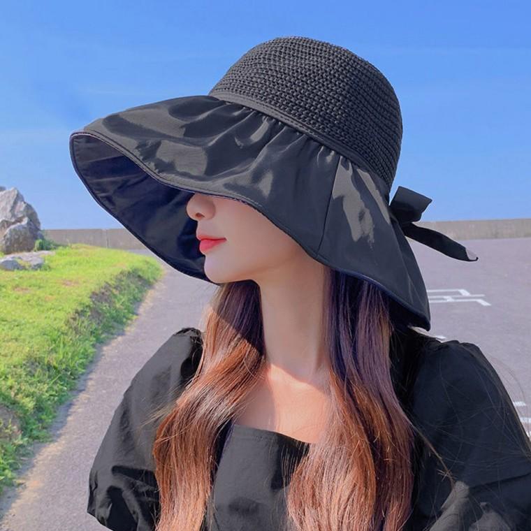 [엠에스]22012 샤인 와일드 햇/여름모자/바캉스모자/여성모자/돌돌이모자/레이스모자/라피아모자